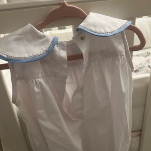 The proper peony baby girl 9-12 months one piece set